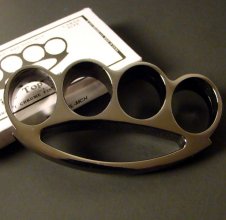 Wide Top Knuckles - LARGE - Brass Finish