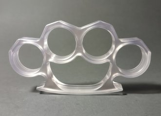 Stealth Knuckles™ - Transparent - 100% Non-Metal - Ice Clear