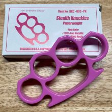 Stealth Knuckles™ - PINK - 100% Non-Metal - PINK